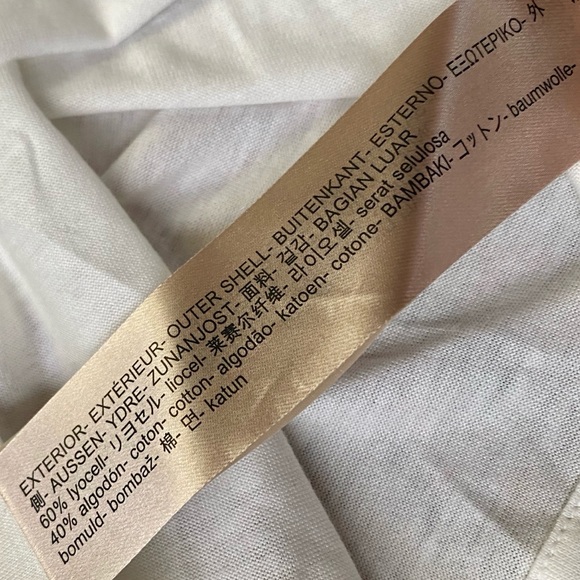 2/$20 NWT Massimo Dutti Laced Strappy Toga T-Shirt LightWeight Summer Tee - Picture 13 of 16